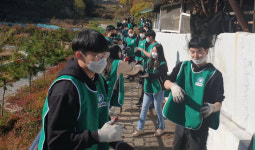 진주 상록회, 천전동 연탄 나눔 봉사