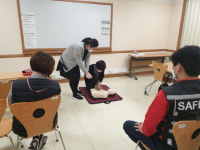 거제소방서, 홈플러스 직원 대상 응급처치교육