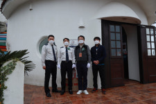 통영소방서, 소방안전관리 우수다중이용업소 현판식