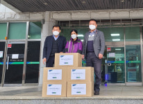 지리산청학농협, 청암면 화재주택에 물품 지원