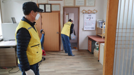 마산합포구 현동, 경로당 이용 재개 대비 방역소독