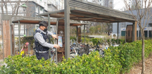 진주경찰서 충무공파출소, 자전거 절도 등 범죄예방 홍보