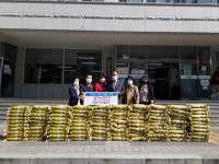 서김해 새마을금고, 내외동 행정복지센터에 쌀 100포대 기탁