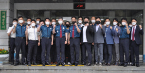 이문수 경남경찰청장, 거제경찰서 치안현장 방문