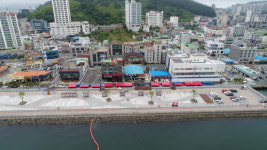 거제 장승포 수변공원 장승포차 28일 개장식