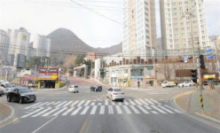 김해시 교통사고 잦은 시내 4곳 도로 환경개선