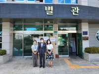 부산대학교 치과병원, 의령군에 구강관리용품 전달