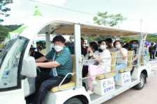 순환버스 타고 함양산삼엑스포 한바퀴