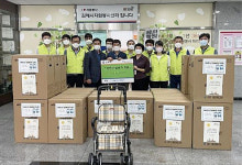 김해시도시개발공사, 경로당에 실버카 기부
