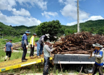 함양국유림관리소 사랑의 땔감 나눠주기 행사
