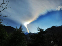 지리산, 구름과 태양이 빚은 조화