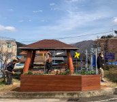 양산시 소주동 주남마을 한평정원 조성