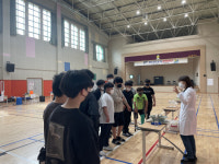 의령중학교 과학체험한마당 열려