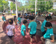 마금산온천 어린이 족욕체험의 날 운영