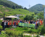 창원시 북면 지사보협 1:2 노인 멘토링 행사