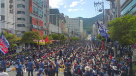 경남 노동단체, 대우조선 하청노동자 파업투쟁 연대