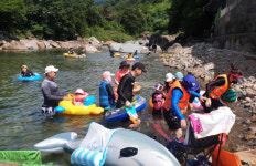 무더위는 계곡이 최고 산청 예치마을 물놀이