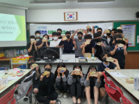 탄소중립추진위, 진전중학교와 탄소중립 마을숲 가꾸기 나서