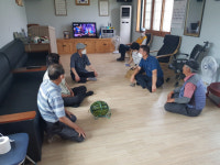 마산합포구 강종순 구산면장, 경로당 방문