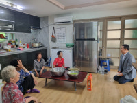 김성목 거창 북상면장, 경로당 방문 애로사항 청취