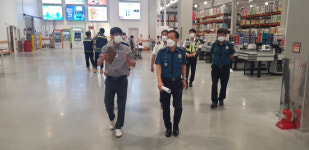 김해서부경찰서, 코스트코 김해점 교통대책 점검