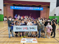 갈전초 배드민턴부 스포츠클럽대회 우승