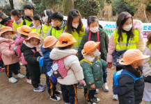 진주시티숲다함께돌봄센터, 동생과 함께하는 산행 실시