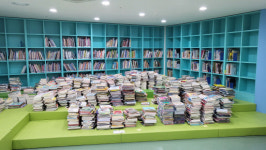 은하수초, 폐교 장서 5500여권 관리전환