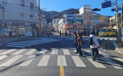거제경찰서, 대각선횡단보도 2개소 설치