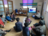 고성경찰서, 어르신 교통안전교육·보이스피싱 홍보