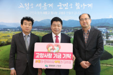 ㈜미래환경연구원 대표이사 및 부사장, 고향사랑기부