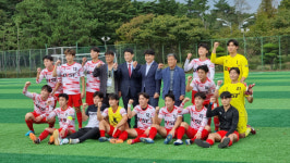동원과학기술대학교 축구부, 제104회 전국체전에 이어 2년 연속 경남 대표로 선발