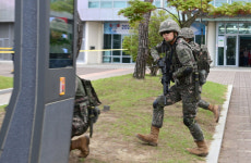 진주아시아역도선수권대회 대비 대테러 종합훈련 실시