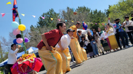 창원외국인노동자지원센터, 통영에서 캄보디아 설날 쫄츠남행사 개최