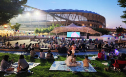 진주시민과 함께하는 달빛영화제&나이트마켓 성황