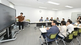 거제시의회 행정복지위, 시보건소 방문 현장 확인