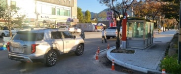 거창 가조면 온천시설 구간 도로 불법 주·정차 골머리