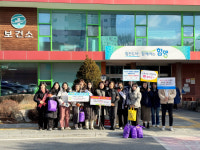함양군보건소, 치매 친화적 환경 조성 거리캠페인