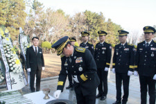 거제소방서, 충혼탑 참배로 새해 시작