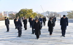 진주시의회, 충혼탑 참배·신년인사회 개최