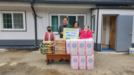 통영산림조합 설 맞이 나눔행사 실천