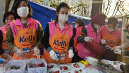 창원시 내서읍 코오롱하늘채 2차아파트, 한마당 벚꽃축제 성황