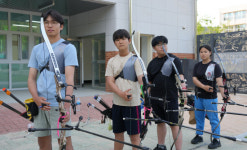 [전국소년체전 주인공은 나]2. 진주봉원중 양궁부 이구식·백지용·이영욱·이재흔