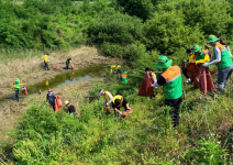 진주 대평면·한국농어촌공사 진주산청지사, 진양호 상류 환경정화