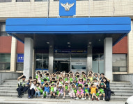 남해경찰서, 남해유치원 어린이 대상 교통안전교육