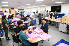 경남도의회 의장단, 진주 장애인시설 방문