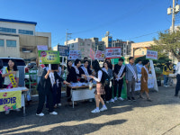 사천교육지원청, 학교폭력 예방 합동 캠페인 진행