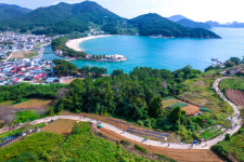남해바라길 상주 은모래비단 마을바래길 개통