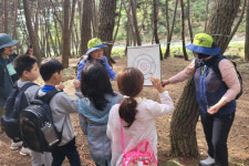 함양 안의초 학생들 대봉힐링관 체험 프로그램 진행