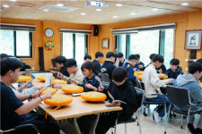 경남항공고등학교, 오두산 치유숲 체험활동 실시
